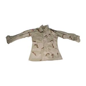Military Shirt Mens Size Medium Long DCU Desert Storm Combat Tan Uniform USA